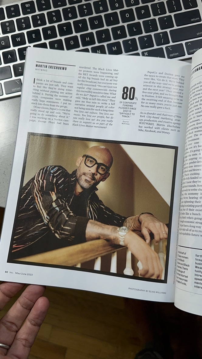 Inc. Magazine — Martin Ekechukwu